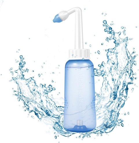 CROING 40 x sól 1x butelka do płukania zatok 300ml zestaw do płukania nosa CROING 40 x sól 1x butelka do płukania zatok 300ml zestaw do płukania nosa