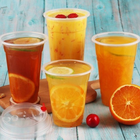 Kubek kubki plastikowy BUBBLE TEA SHAKE PET 500ml 50szt. 95mm Kubek kubki plastikowy BUBBLE TEA SHAKE PET 500ml 50szt. 95mm