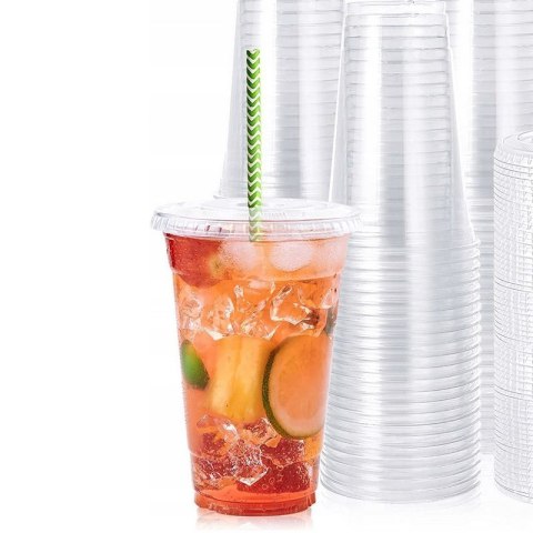 Kubek kubki plastikowy BUBBLE TEA SHAKE PET 500ml 50szt. 95mm Kubek kubki plastikowy BUBBLE TEA SHAKE PET 500ml 50szt. 95mm
