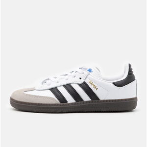 Adidas Samba B75806 - Weißes Leder Klassische Retro Turnschuhe