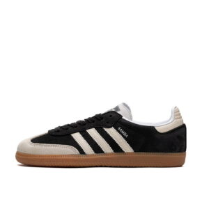 Adidas Samba IE5836 Black Beige – Men’s Streetwear Sneakers with Retro Soccer Style