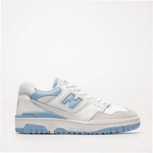 Neue Balance 550 - Weiß Blau Leder Retro Basketball Turnschuhe