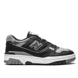 New Balance 550 BB550SR1 - Scarpe da basket retrò in pelle nera