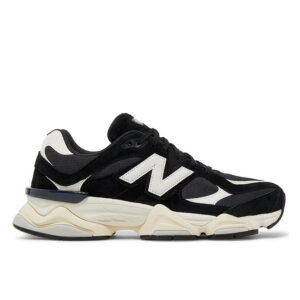 New Balance 9060 U9060AAA - Schwarz Wildleder &amp; Mesh Retro-Futuristische Turnschuhe mit ABZORB Dämpfung