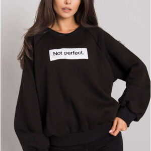 Women's Sweatshirt Model EM-BL-652.13P Black - Ex Moda