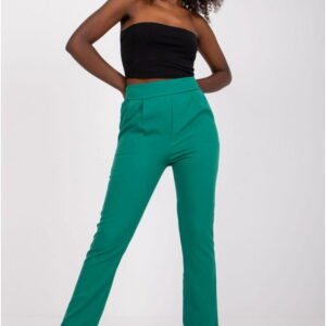 Women's Trousers Model DHJ-SP-13926.02 Green - Italy Moda