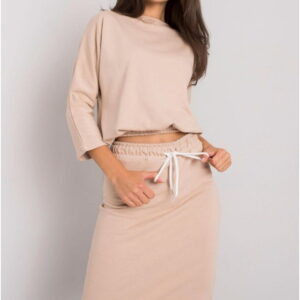 Beige Skirt Set Model EM-KMPL-621.21P - Ex Moda