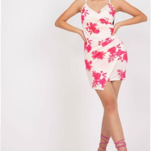 Dress Model DHJ-SK-15876.35 Pink - Italy Moda