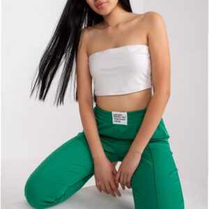 Women's Trousers Model DHJ-SP-15832.64 Green - Italy Moda