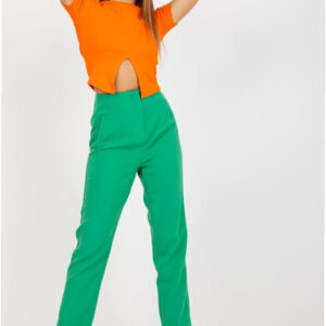 Women's Trousers Model BR-SP-219.71 Green - Xsapienza