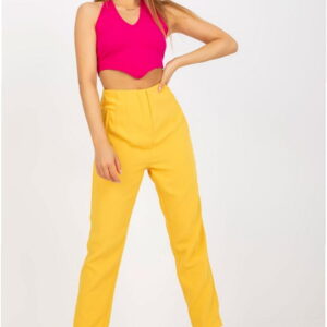 Ladies' Trousers Model BR-SP-219.71 Dark Yellow - Xsapienza