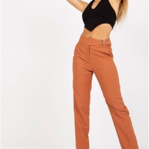 Women's Trousers Model BR-SP-113.59 Dark Orange - Xsapienza