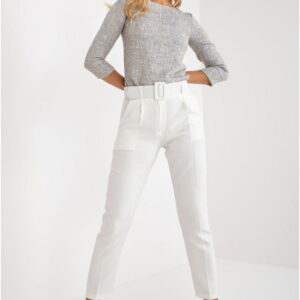 Women's Trousers Model DHJ-SP-12787.21X Ecru - Italy Moda