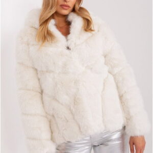 Women's Jacket Model AT-KR-2386.00P Ecru - AT