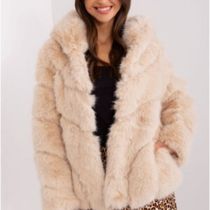 Women's Jacket Model AT-KR-2386.00P Beige - AT