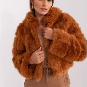 Women's Jacket Model AT-KR-2378.96P Light Brown - AT
