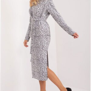 Dress Set Model LK-KMPL-509553.91 Light Grey - Lakerta