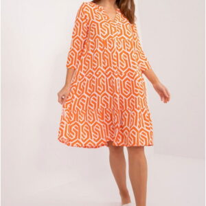 Dress Model D73771M30214K Orange - Sublevel