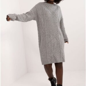 Dress Model BA-SK-0528.45 Grey - Badu
