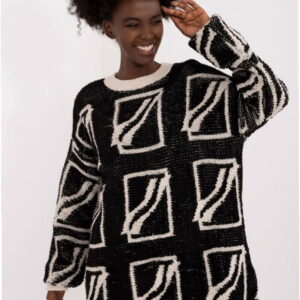 Women's Sweater Model BA-SW-0277.02 Black - Badu