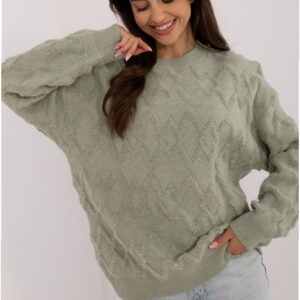 Women's Sweater Model AT-SW-2361.61 Pistachio - AT