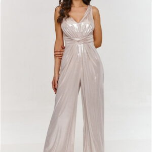 M885 Light Beige Jumpsuit - Makadamia