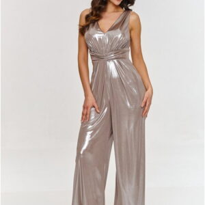 M885 Cappuccino - Macadamia Jumpsuit
