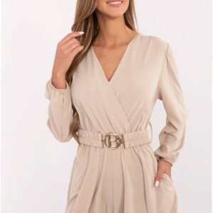 Jumpsuit Model MI-KO-T44.70 Beige - Italy Moda