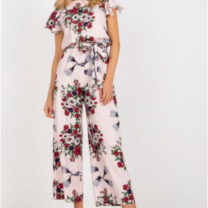 Light Pink Jumpsuit Model LK-KO-507658.22X - Lakerta