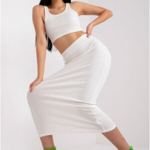 Ecru Skirt Set Model RV-KMPL-7846.66 - Rue Paris