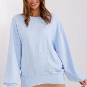 Women's Sweater Model EM-BL-716.14 Light Blue - Ex Moda
