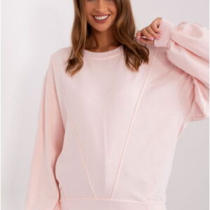 Women's Sweatshirt Model EM-BL-716.14 Light Pink - Ex Moda