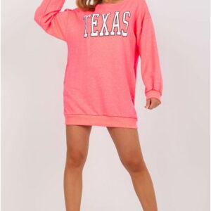 Women's Sweatshirt Model EM-BL-U719.82P Fluo Pink - Ex Moda