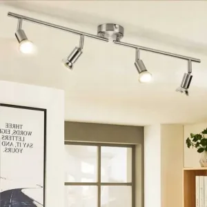 Bojim Lampa sufitowa LED, 4-punkty świetlne + żarówki 4x6W